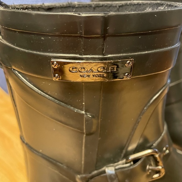 COACH rain boots - Picture 3 of 8